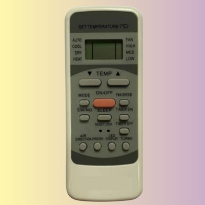 Ethex AC REMOTE AC Remote No. 12, Compatible/Replacement for Camipro AC Remote Control (Match all functions with your Remote before placing order) Remote Controller(white&black)