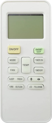 LipiWorld 142 AC Remote Control (Old Remote Exactly Same Remote Will Only Work) Compatible For Bluestar AC Remote Controller(Grey)