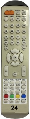 Upix VMT22/SMT22 LCD/LED TV Remote VMT22/SMT22 LCD/LED TV Remote Compatible for Videocon and Sansui LCD/LED TV (EXACTLY SAME REMOTE WILL ONLY WORK) Remote Controller(Black)