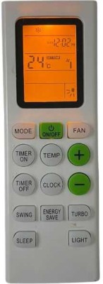 Rohit Electronics Remote Control Compatible For Blue Star AC (With Backlight) (Exactly Same Remote Will Only Work) Remote Controller(White)