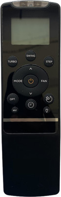NixGlobal 235 AC Remote Compatible for CARRIER AC Remote Controller(Black)