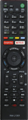 RESORB LED 269 Universal for All bravia Remote for Smart Tv LCD LED OLED QLED M-L1351 - Universal remote for All Sony bravia Smart LCD LED OLED QLED Remote Controller(Black)
