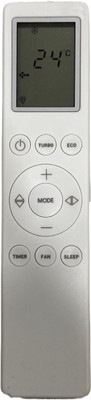 SHIELDGUARD AC Remote Control 675 Compatible for Hyundai AC Remote Controller(White)