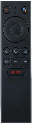 V4 Gadgets Compatible Replacement Remote with Voice, BT, Google Assistant and Hotkeys, Airtel X-stream Stick Remote Controller(Black)
