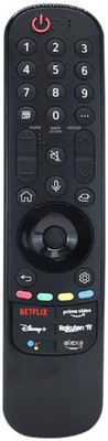 Tke Model MR22 GA  Smart LED TV Remote with Voice Control(2044) LG Magic Remote Controller(Black)