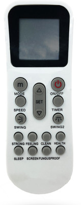 Techleo Air Conditioner Remote Compatible with LLOYD Split AC LLOYD split AC Remote Controller(White)