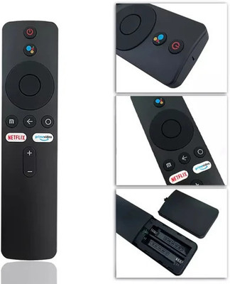 X88 Pro Bluetooth Voice Remote Compatible for TV Remote Prime Video Hot Keys Voice Control Remote Compatible with MI 4K SMART LED TV Remote Controller Xpecial MI Remote Controller(Black)