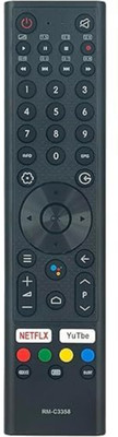 LUNAGARIYA Compatible with CLASSPRO led Smart tv Remote, Remote Controller(Black)
