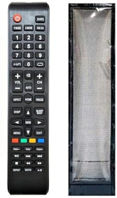 Kritex Protective Cover for China LED/LCD TV Remote Control. china Remote Controller(Black)