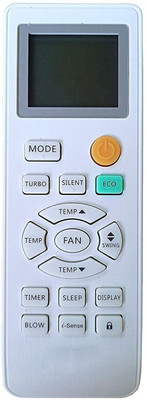 NixGlobal 131-D G0-drej AC Remote Compatible with GODREJ 1 / 1.5 / 2 TON AC Remote Controller(White)