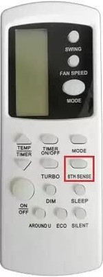 HDF 210B AC Remote Control Compatible for Whirlpool Magicool AC Remote Controller(White)