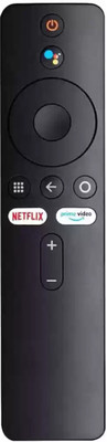 Kritex Compatible for MI XIAOMI Android VER-5 TV Remote Remote Controller(Black)