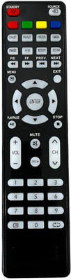 7SEVEN Remote for Vu Tv Suitable for LCD LED VU tv Remote Controller(Black)
