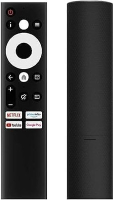 AACL y Use for LCD LED OLED QLED UHD 4K Android TV -(Old Remote Must be Exactly Same) AACL Compatible with Croma Google Tv Remote – Without Voice - Hot Keys YouTube, Remote Controller(Black)