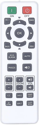 miracles in hand RS7286 MW732 MX532 535 550 SP0532 PROJECTOR Remote Compatible with BENQ Remote Controller(White)