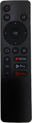 vcony Remote Control Compatible for CooCaa LED TV (No Voice Function) (Black) coocaa, thomson, llyod, infinix, metz Remote Controller(Black)