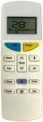 mumax Compatible/Replacement for  AC Remote Control Model no. (BLSTAR-255) Bluestar Remote Controller(Multicolor)