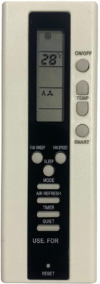mumax Compatible/Replacement for  AC Remote Control (Model No VDO-119) Videocon Remote Controller(Multicolor)
