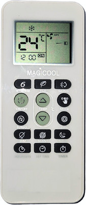 ERNIL AC Remote Compatible For Whirlpool Magicool AC 173 Remote Control (Your Old Remote Must be Exactly Same) Remote Controller(White)