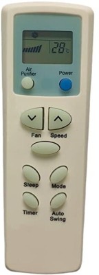 LUNAGARIYA AC Remote No.75, Compatible with  AC Remote Control LG Remote Controller(White)