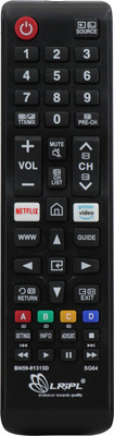 LRIPL SG64 LX295 Compatible with Samsung Smart LCD LED TV Remote Controller(Black)