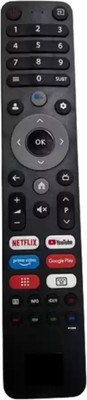 Kritex Remote Compatible for Samsung TV & Impex TV Remote Controller(Black)