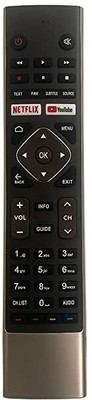V4 Gadgets REMOTEX Haier TV Remote High-grade remote control Compatible with Haier LED / LCD TV Remote Control Remote Controller(Black)