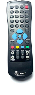 Rohit Electronics Remote Compatible for Sun Direct DTH Plus/Sun TV Plus Sun direct Remote Controller(Black)
