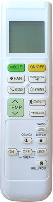 Sugnesh ® Re- 214A Remote Compatible for Daikin Ac remote controller (Macthing with Old Remote,same Remote will Only work) Remote Controller(White)