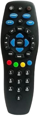 VIRERA tatasky TATA Sky Remote Controller(Black)