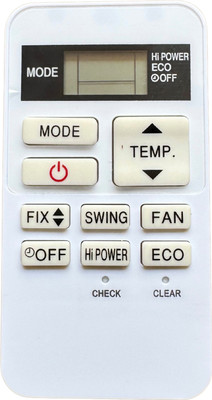 MechFox AC Remote Control Compatible Split/Window Air Conditioner | Model No. AC-178 | Toshiba Remote Controller(White)