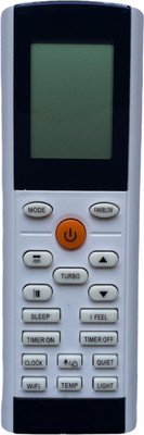NixGlobal 193A AC Remote Compatible for ONIDA / VOLTAS / BLUESTAR AC Remote Controller(White)