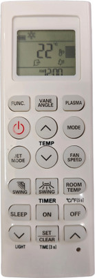Ehop AC-36L Compatible remote control for AC With Plasma function LG Remote Controller(White)
