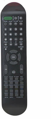 vcony Universal LCD/LED Remote Compatible for Videocon & Sansui LCD/LED TV Remote Control Sansui, Videocon Remote Controller(Black)