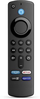 MARS 3rd Gen Firestick Amazon TV remote 3rd gen/Smart TV/Android TV/Amazon TV Amazon firestick TV Remote Controller(Black)