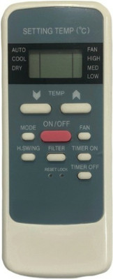 NixGlobal 152--AC Remote Compatible with LLOYD AC Remote Controller(Black)
