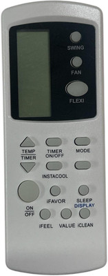miracles in hand MIHBP297 AC REMOTE COMPATIBLE WITH BPL Remote Controller(White)