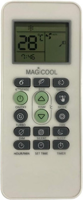 mumax Compatible/Replacement for Whirlpoool AC Remote Control (41) Whirlpool Remote Controller(Multicolor)
