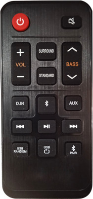 LipiWorld AH81-11699A Sound bar Remote Control Compatible For Soundbar Samsung Soundbar Remote Controller(Black)
