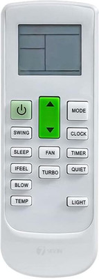Naviscinest Compatible with AC Remote and Window Air Conditioner No.172 Bluestar Remote Controller(White)