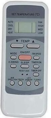 Kritex 12 AC Remote Compatible for Bluestar Remote Control Remote Controller(White)