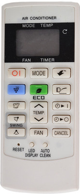 RESORB RE 156A SHARP Compatible for Midea, Voltas and Lloyd Air conditioner Remote Controller(White)