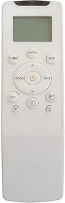 LipiWorld 234 AC Compatible for  Midea AC Remote Controller(White)