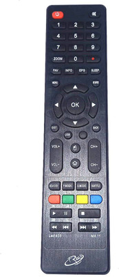 PMRK BEST IN BEST Led 403 Mx11 LED LCD Smart TV Remote Control Compatible for Micromax MICROMAX Remote Controller(Black)