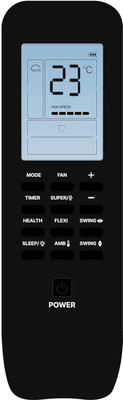 V4 Gadgets Compatible Replacement Remote Control For I F B Air Conditioner (Model No-273), IFB Remote Controller(Black)