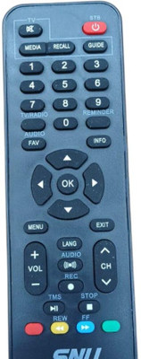 Tke Sun Direct Set Top Box(094) Sundirect Remote Controller(Black)