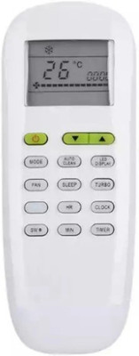 RISHI ENTERPRISES THIS REMOTE IS COMPTIBLE FOR AC REMOTE (215A) VIDEOCON Remote Controller(White)