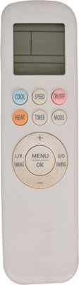 RESORB RE 230 AMSTRAD Compatible AMSTRAD remote for split / window Air Conditioner Remote Controller(White)