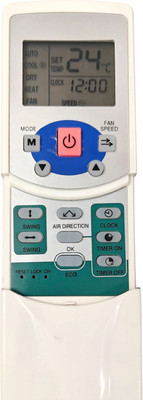 Ehop ac-21 Compatible Remote control for  ac remote Bluestar Remote Controller(White)