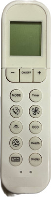 SHIELDGUARD AC Remote Control No. 480 Compatible for AC Sharp Remote Controller(White)